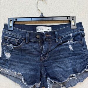 Distressed Denim Women Shorts